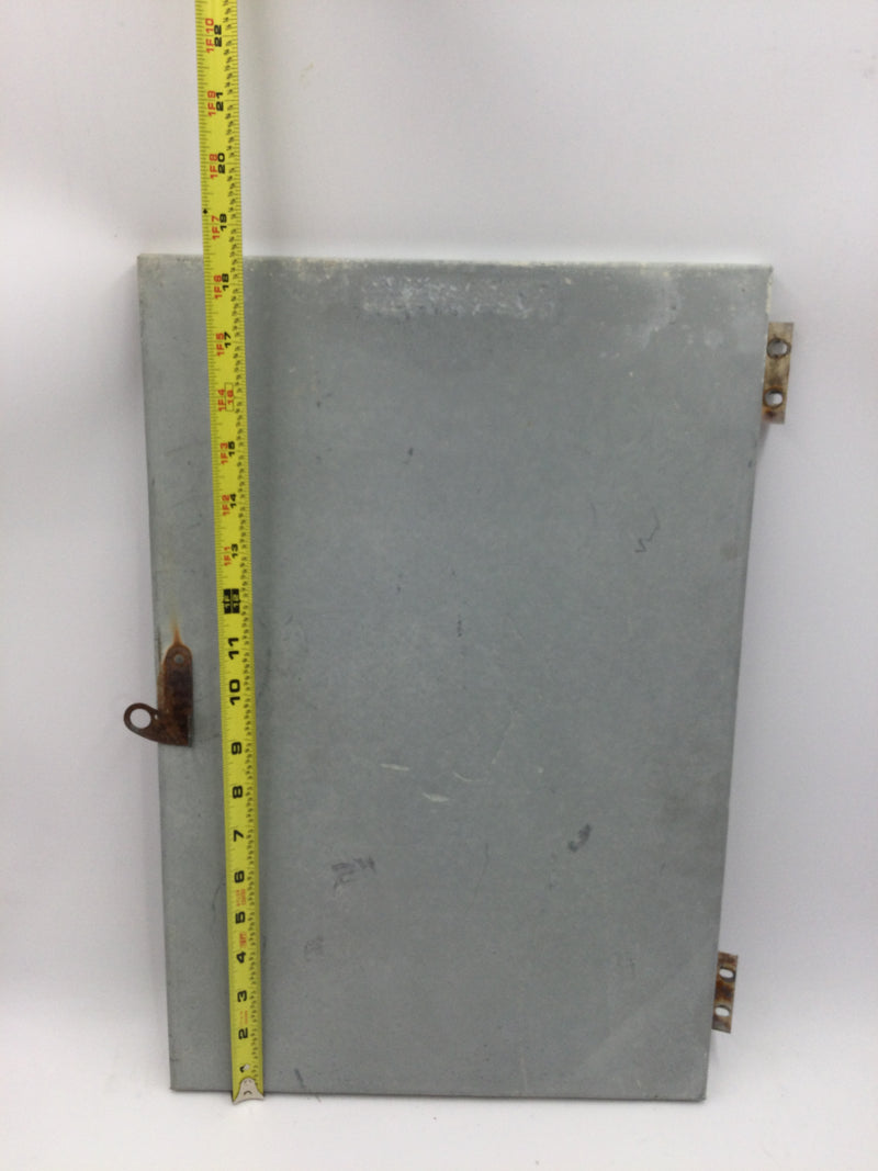 ITE Siemens 200 Amp 120/240V Meter Main Nema3R Panel 4-8 Space Hinged Cover/Door 12.25" x 16.50"