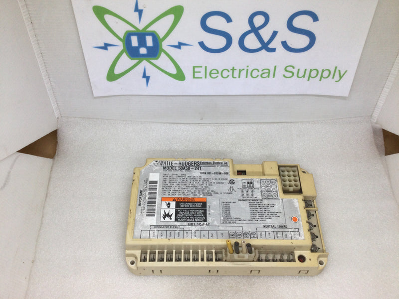 White Rodgers Furnace Control Circuit Board 50A50-241; York 031-01266-000