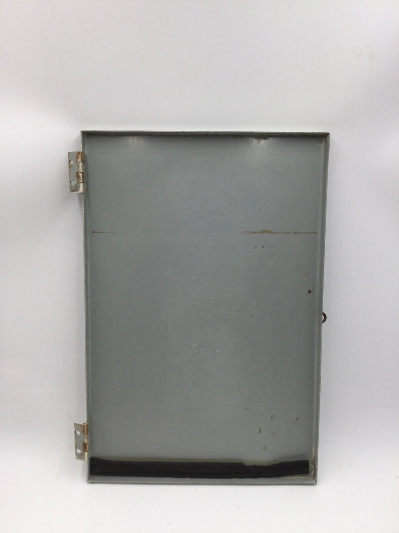 ITE Siemens 200 Amp 120/240V Meter Main Nema3R Panel 4-8 Space Hinged Cover/Door 12.25" x 16.50"