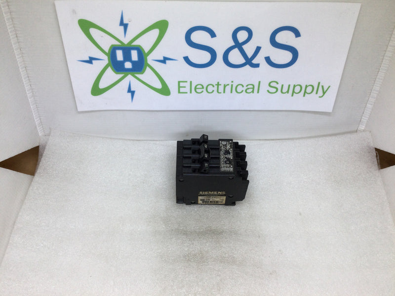 Siemens Q21540CT 2 Pole 120/240vac 2-15a/2-40a Quad Style Circuit Breaker