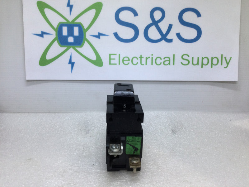 Pushmatic P215 15 Amp 2 Pole 120/240V Circuit Breaker