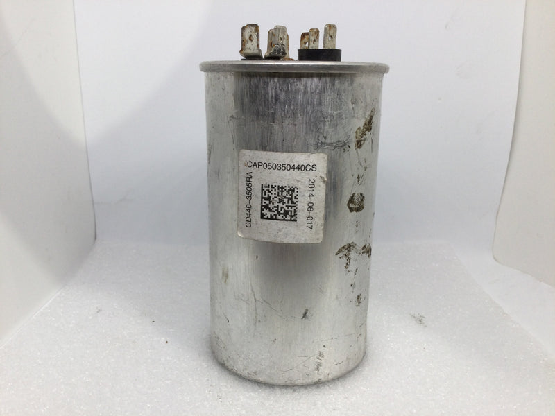 CBB65B 35/5uf +/-5% MFD 440 VAC CAP050350440Cs