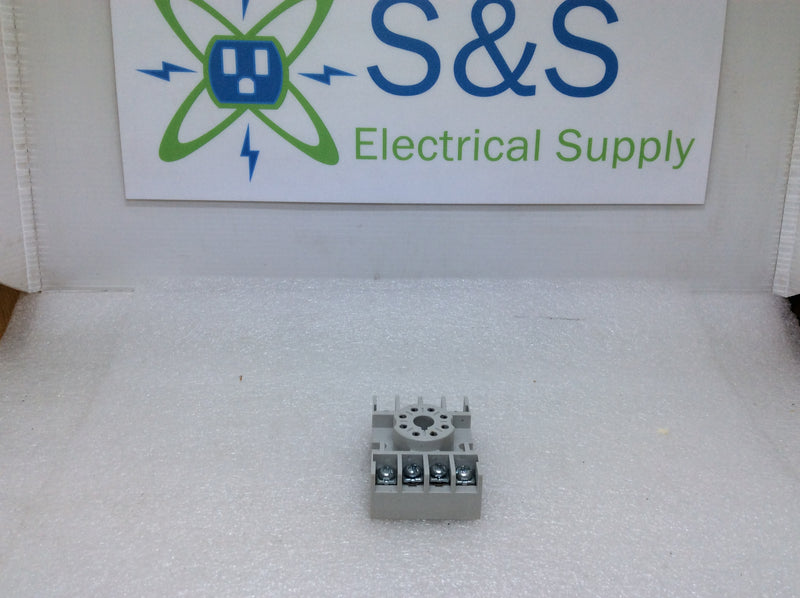Dayton 5X852N 15A 300V 10A 600V Standard Duty Relay Socket (New Open Box)