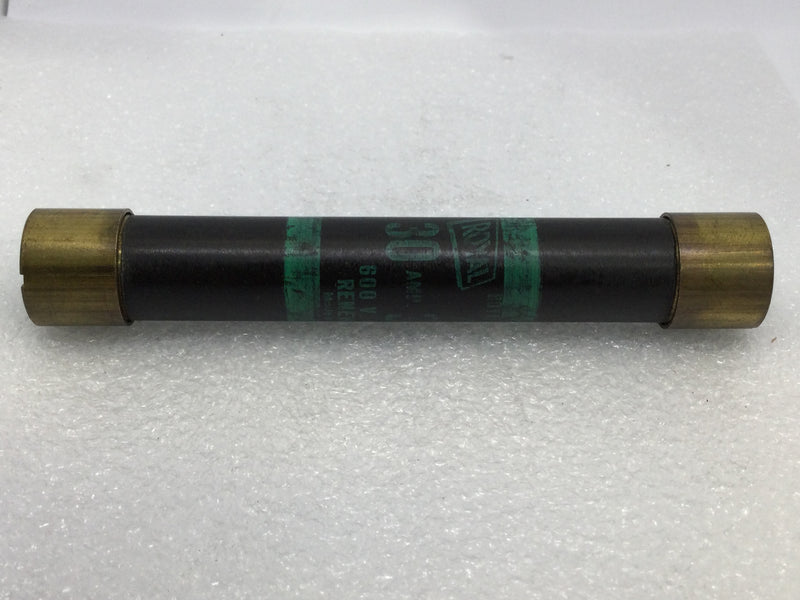 Royal Electric 30 Amp 600V or Less Renewable Fuse
