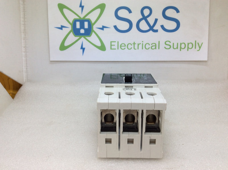 Siemens HGB3B100 100 Amp 3 Pole Circuit Breaker