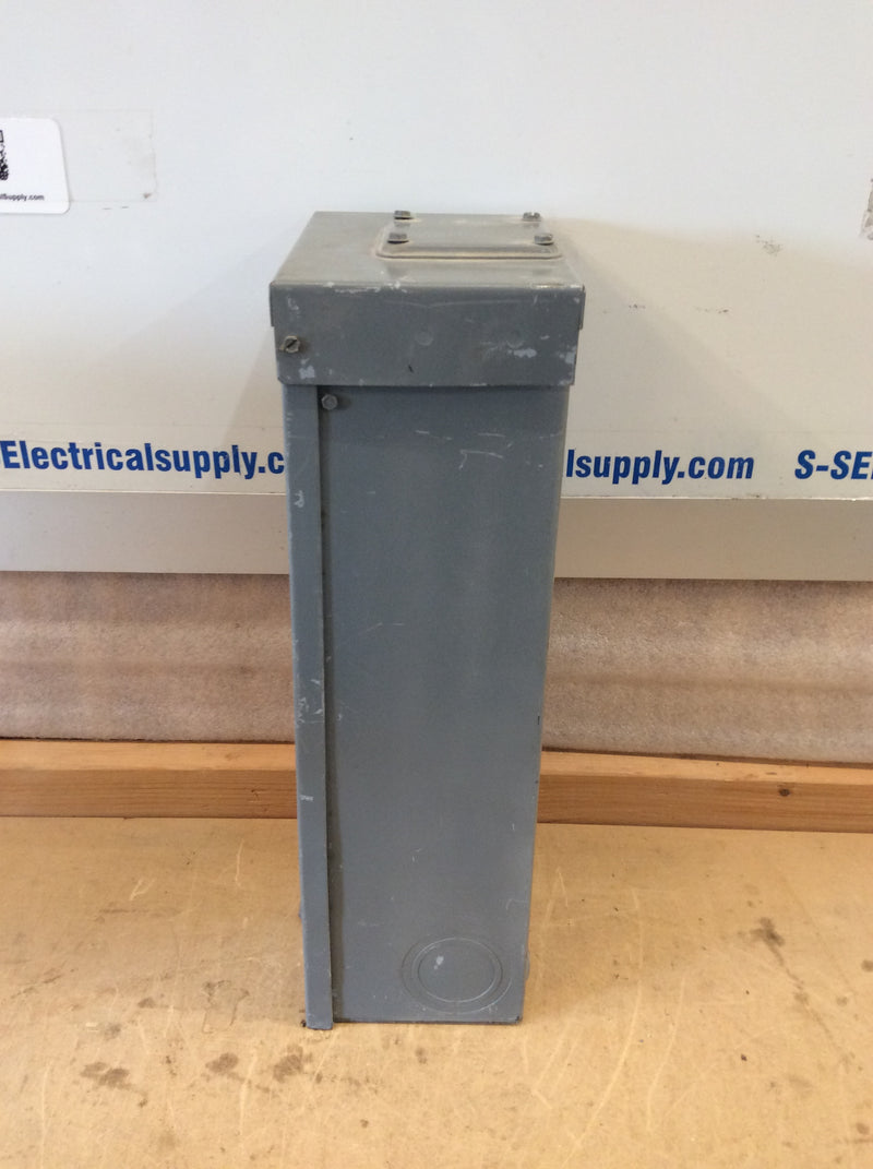 General Electric TE100R 100A 600VAC 3 Pole Type TEB,TED,THED Nema 3R Breaker Enclosure