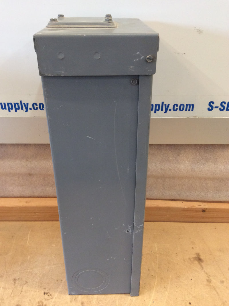 General Electric TE100R 100A 600VAC 3 Pole Type TEB,TED,THED Nema 3R Breaker Enclosure