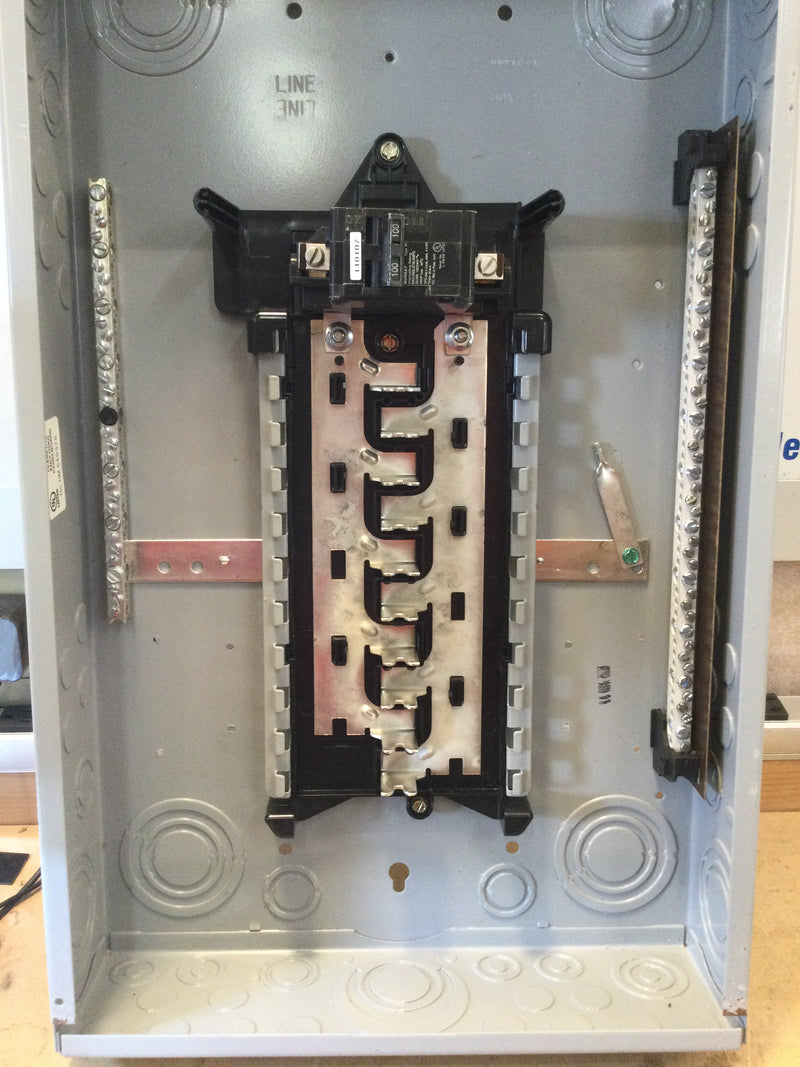 Siemens/Murray Lc2040b1100p 100a Main Breaker Enclosure; Single Phase; Indoor With Breakers