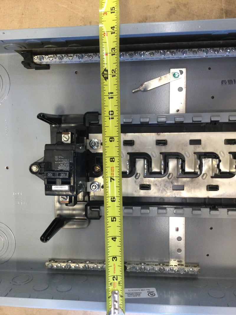 Siemens/Murray Lc2040b1100p 100a Main Breaker Enclosure; Single Phase; Indoor With Breakers