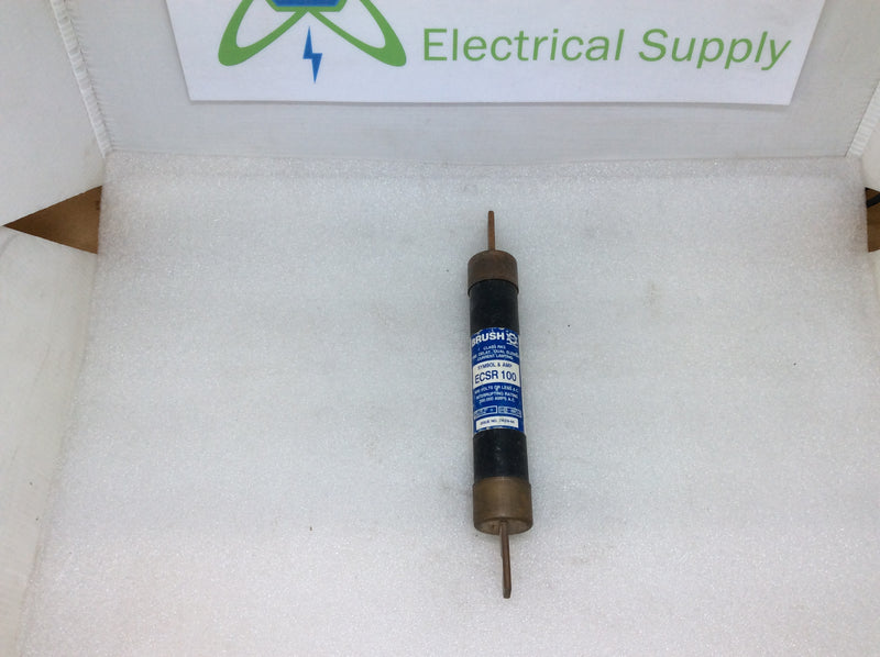 Brush ECSR 100 600V Class RK5 Time Delay Dual Element Fuse