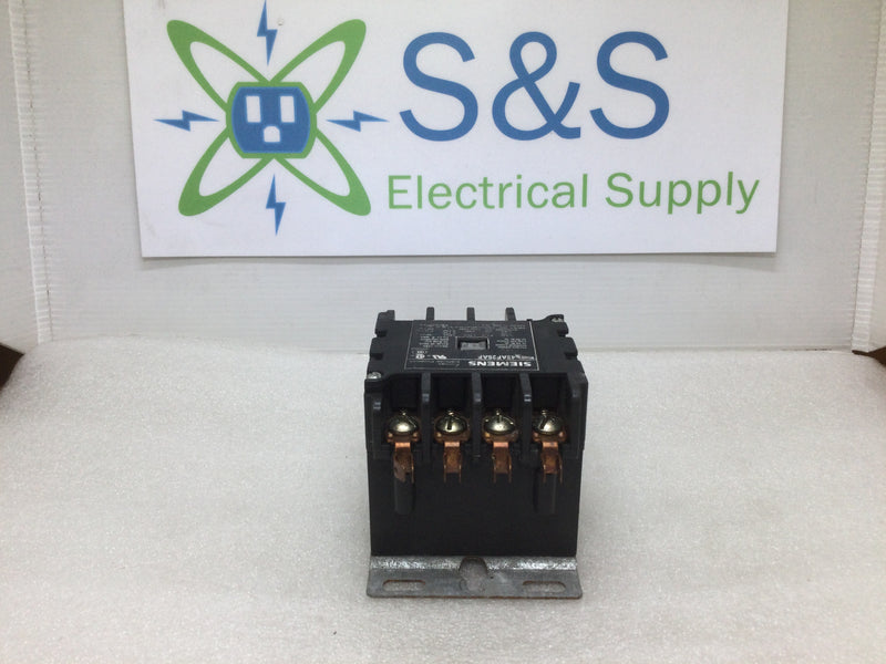 Furnas Siemens Motor Starting Contactor 42af25af 120v Coil