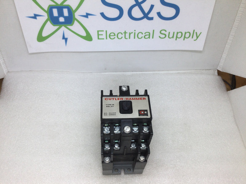 Eaton/Cutler-Hammer D23MB 10 Amp 300v Max Type-M Relay (Please See Accessory Identifications)