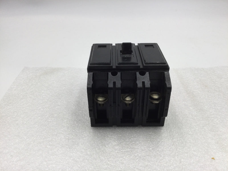 Westinghouse QC3015 3 Pole 15 Amp 240 VAC Quicklag Type C Circuit Breaker