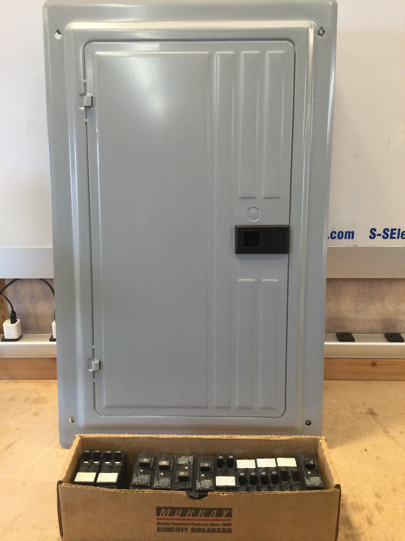 Siemens/Murray Lc2040b1100p 100a Main Breaker Enclosure; Single Phase; Indoor With Breakers