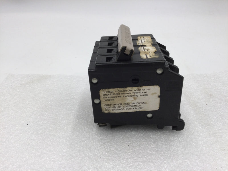 Cutler Hammer CH2150X 150 Amps 2 Pole 120/240V Circuit Breaker