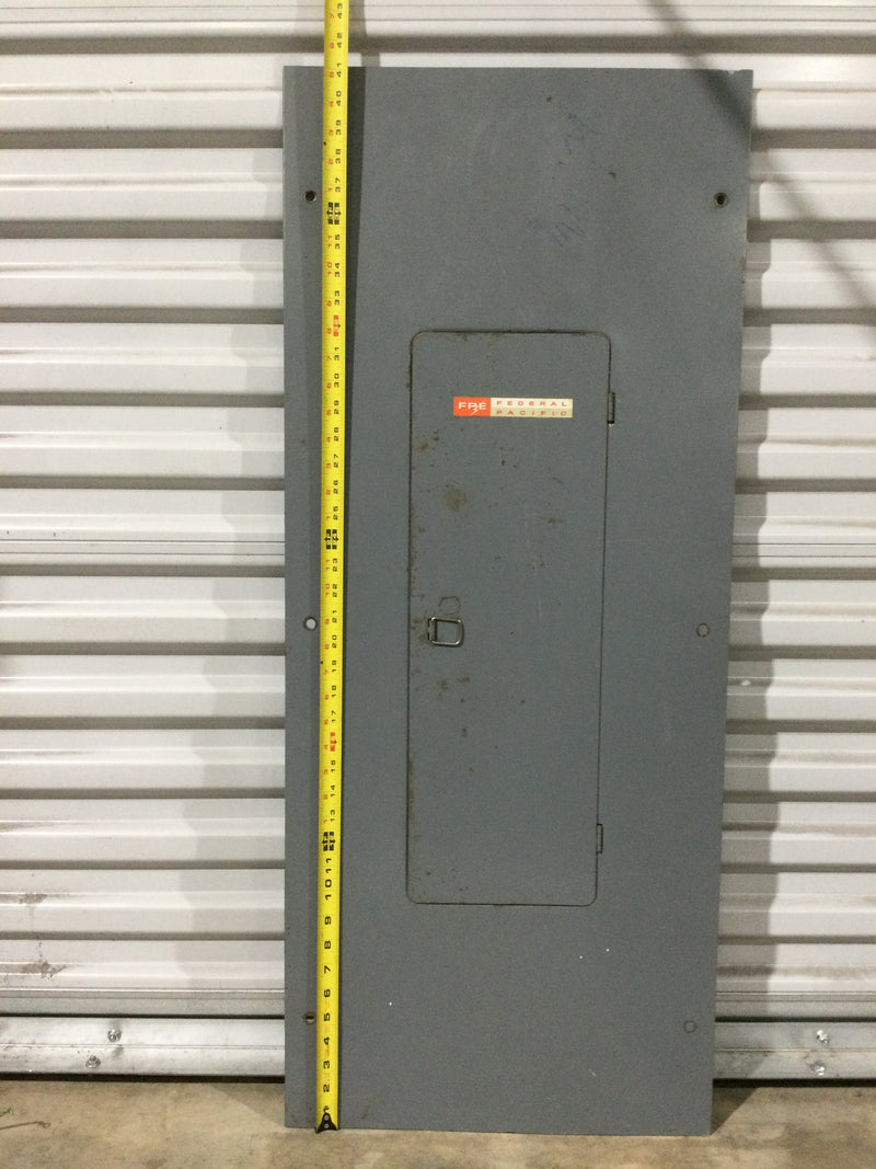 FPE Federal Pacific 340-42-225S/F 225 Amp 120/240V 3 Phase 4 Wire 40 Space 41 6/16" x 17.25"