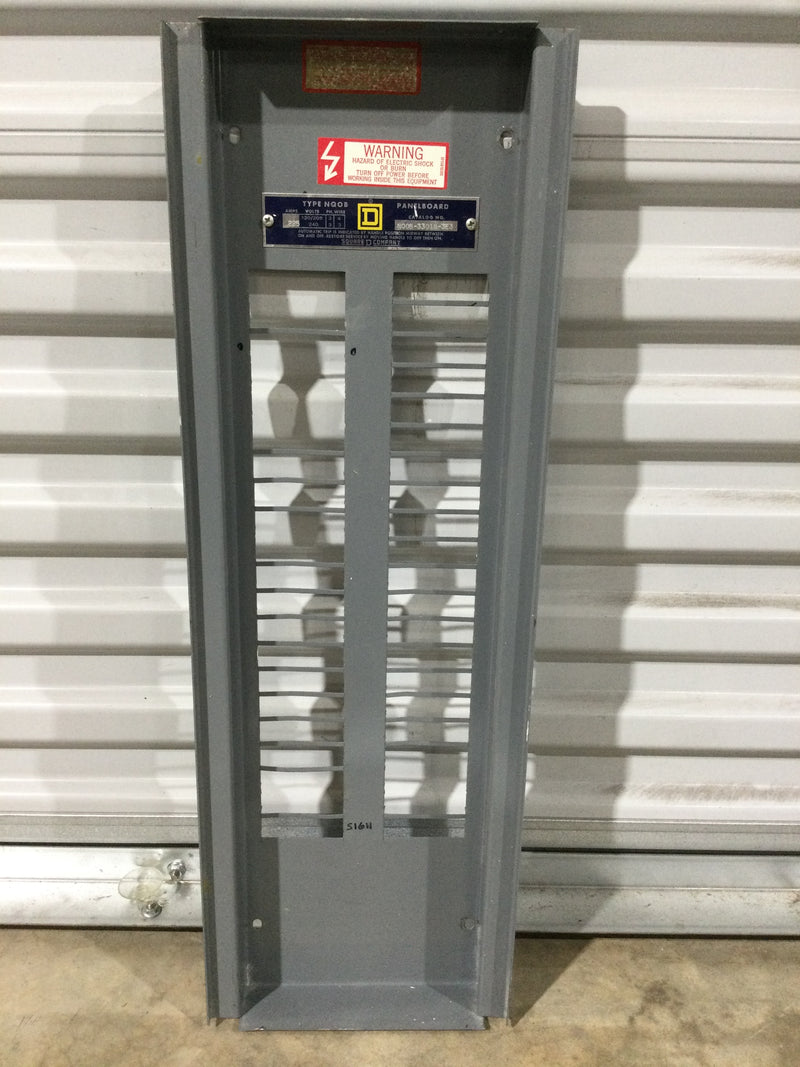 Square D NQOB-33018-3E3 225 Amp 120/240V 3 Phase 4 Wire 21/42 Space NQOB Panelboard 26" x 8.5"