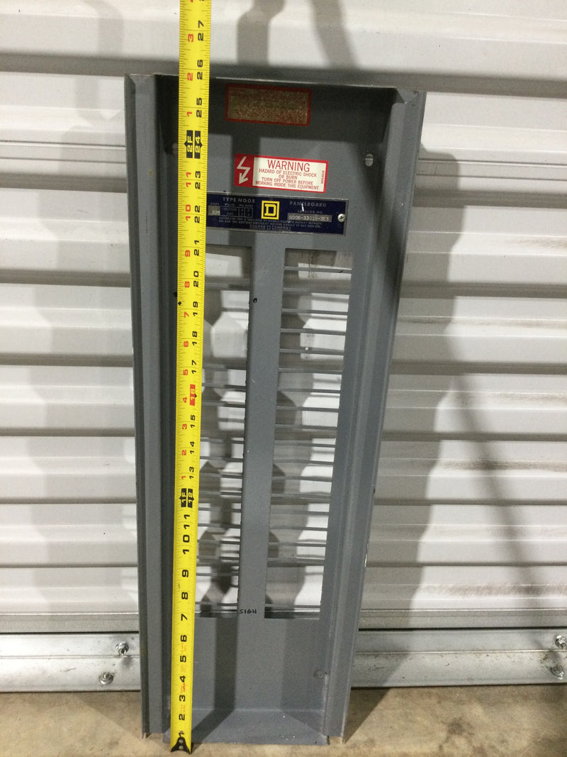 Square D NQOB-33018-3E3 225 Amp 120/240V 3 Phase 4 Wire 21/42 Space NQOB Panelboard 26" x 8.5"