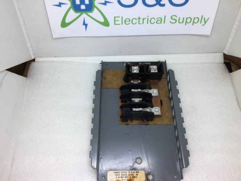 Eaton-Cutler Hammer CH8R Interior/Buss 8 Circuit 100 Amp 120/240v Single Phase 3 Wire