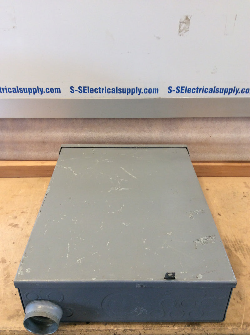 ITE WEQ12B 12 Circuit 200A 120/240VAC Type EQ MLO Nema3R Load Center