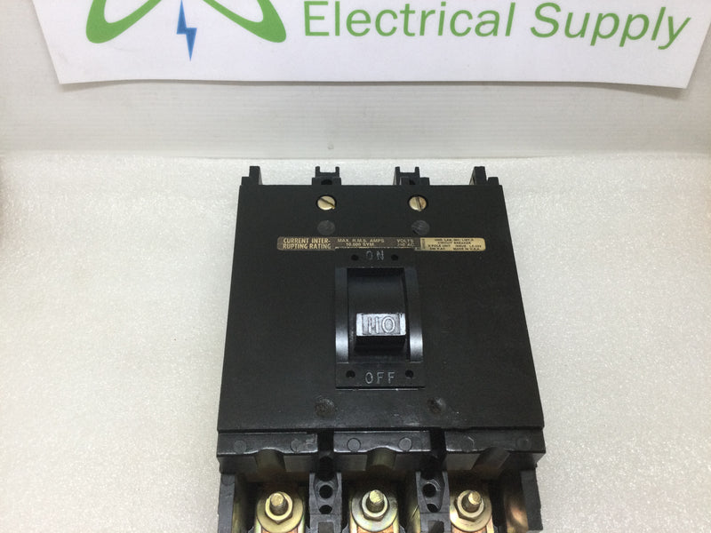 Square D Q2mt Q2m-3110-Mt 110 Amp 3 Pole Circuit Breaker Q2m3110mt