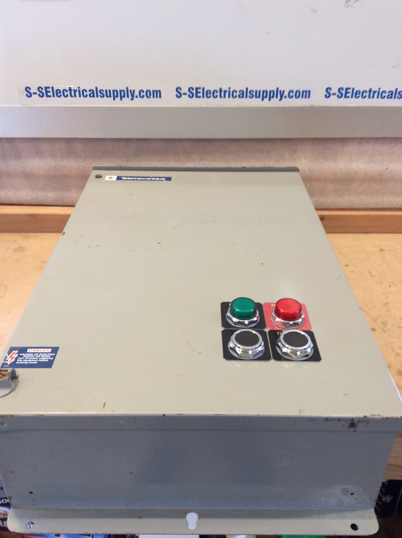 Telemecanique Class 8204 Electrically Held ATS B204D481-P1,P2,P3,P4,E3 3Ph 4 Wire Nema3R Enclosure