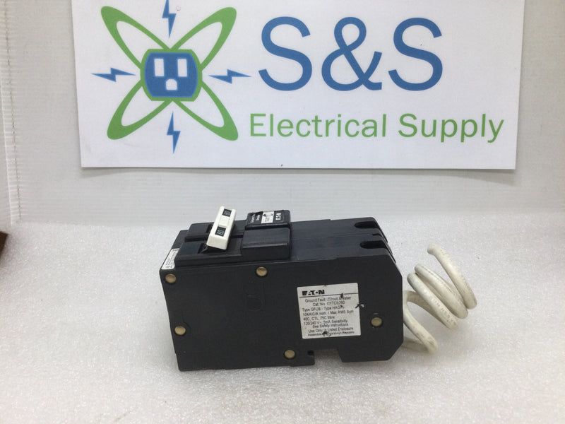 Eaton GFTCB260 60 Amp 120/240v 2 Pole Ground Fault Circuit Breaker
