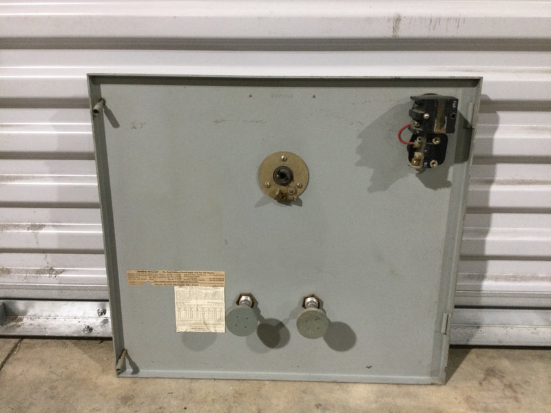 Allen Bradley Door/Cover with Handle Motor Starter Cover 20" x 18"