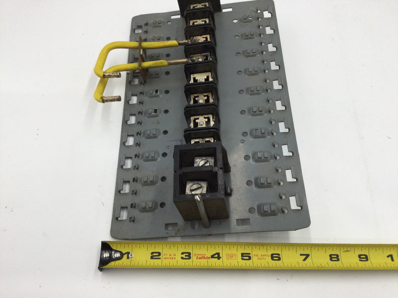 FPE Federal Pacific Split Buss 100/200 Amp 60 Amp on Lower Half 14/22 Space Panel Guts Only