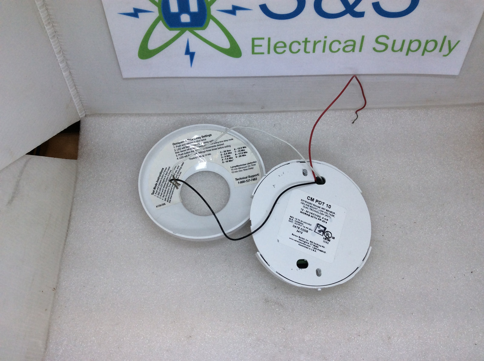 Acuity Sensor Switch CM PDT 10 Ceiling Mount Occupancy Sensor 12 to 24